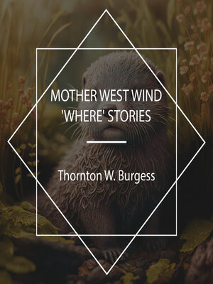 cover image of Mother West Wind 'Where' Stories